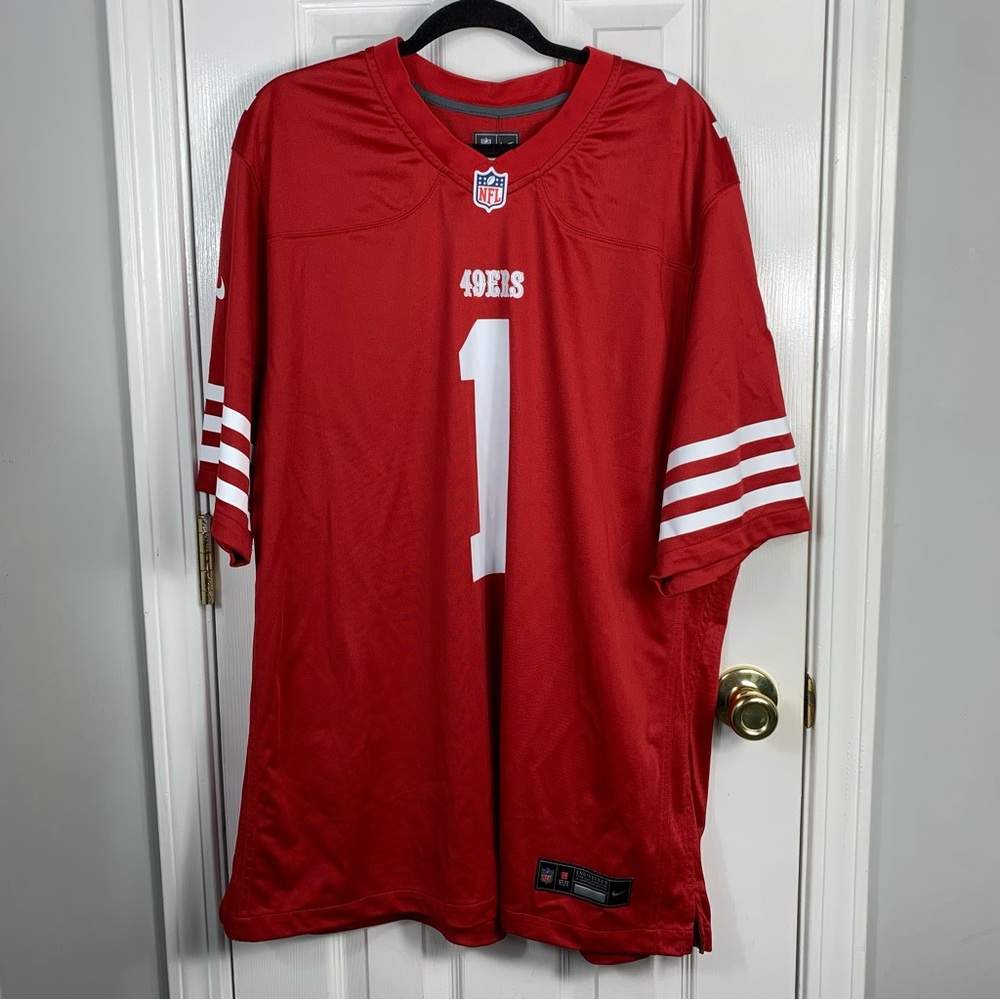 Nike 49ers Samuel Sr Jersey Men’s Size XXL Red NWT Short Sleeve Jersey